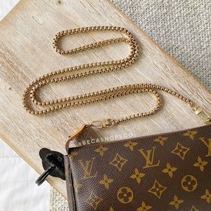 Gold Tone Crossbody | Shoulder Strap Replacement